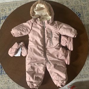 Snowsuit with booties